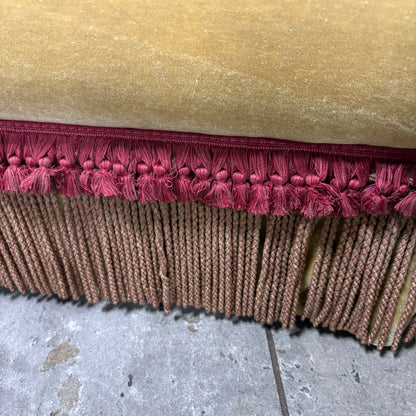 Victorian Tufted Settee