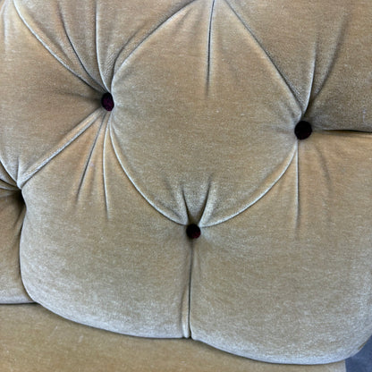 Victorian Tufted Settee
