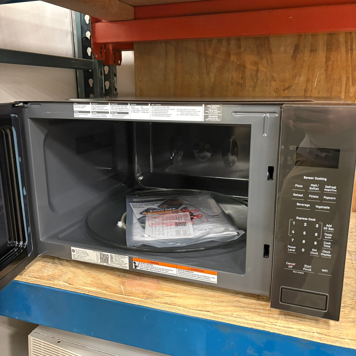 GE Profile WiFi Microwave