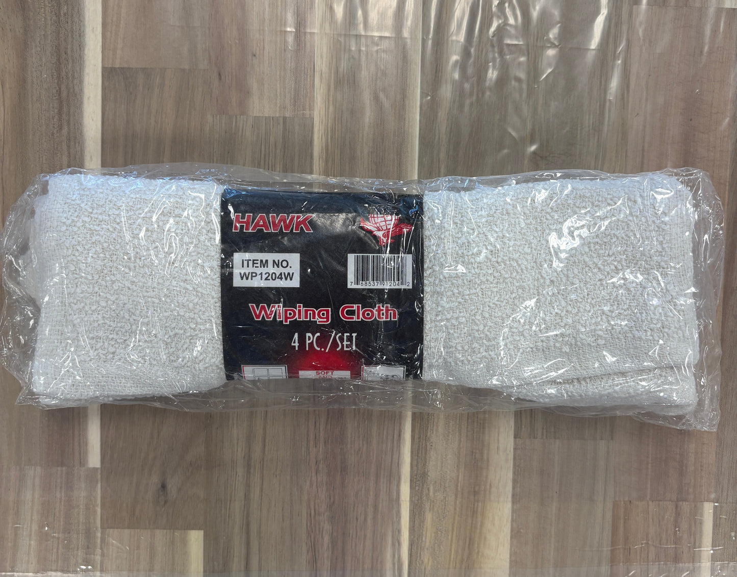 100% Cotton Wiping Cloths 4pk FALSE