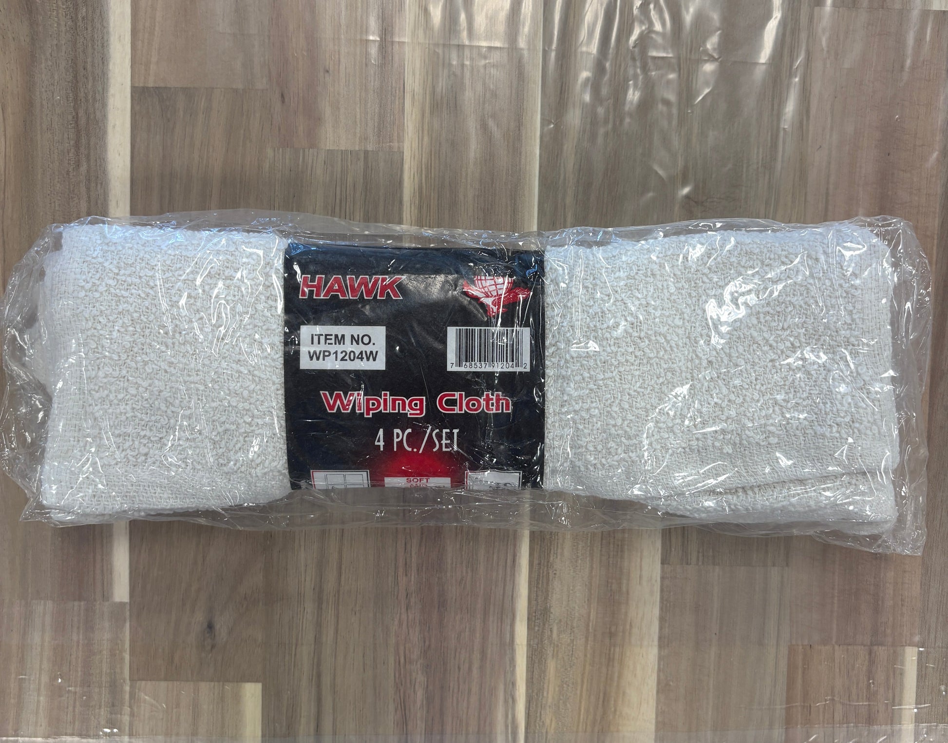 100% Cotton Wiping Cloths 4pk FALSE