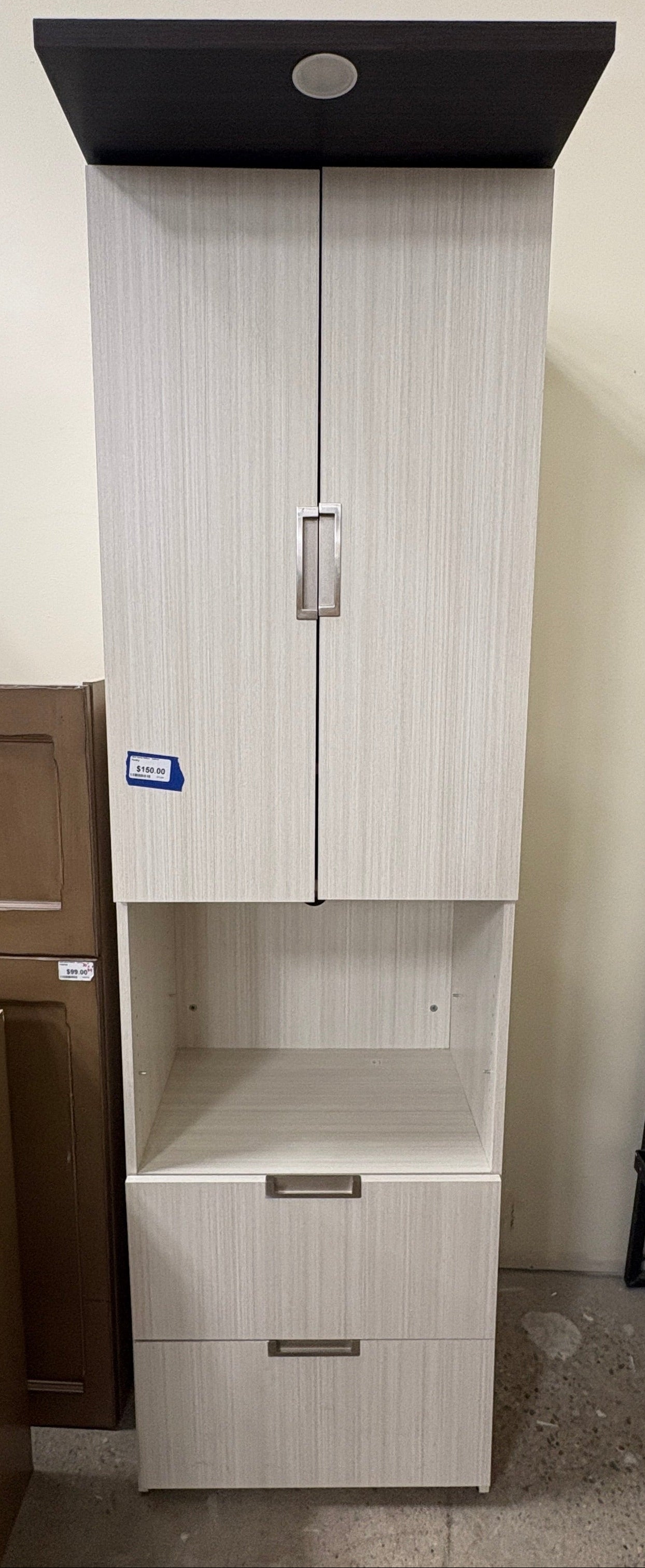Tall Modern Storage Cabinet.