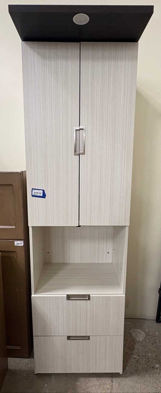 Tall Modern Storage Cabinet.