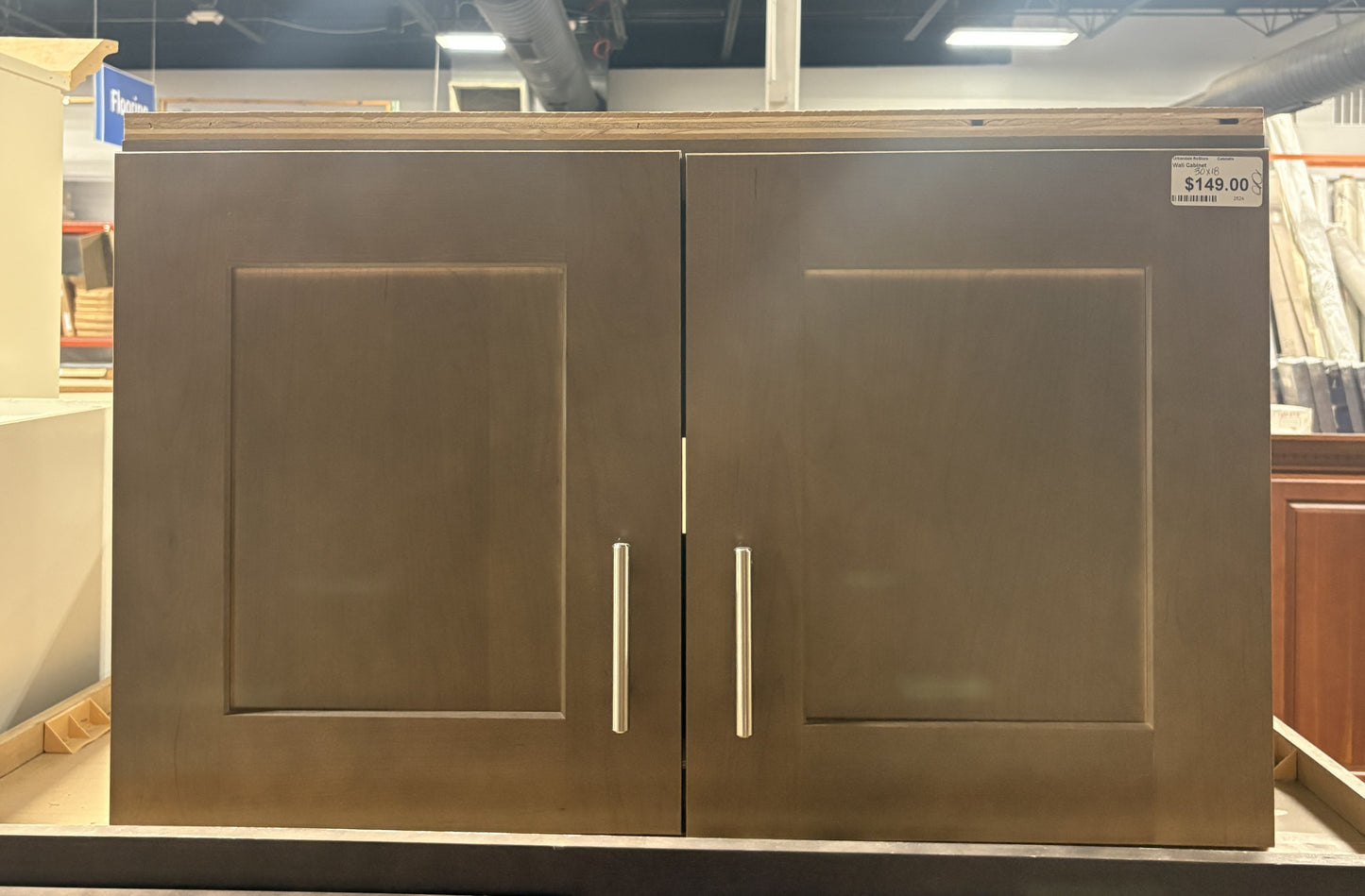 Espresso Shaker Wall Cabinet FALSE