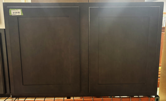Large Espresso Shaker Wall Cab