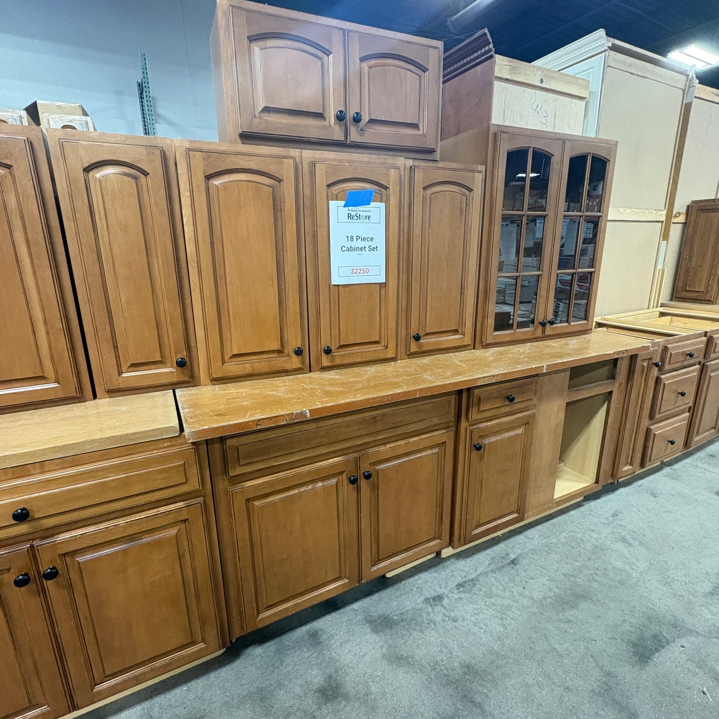 Maple Stained 18-pc Set
