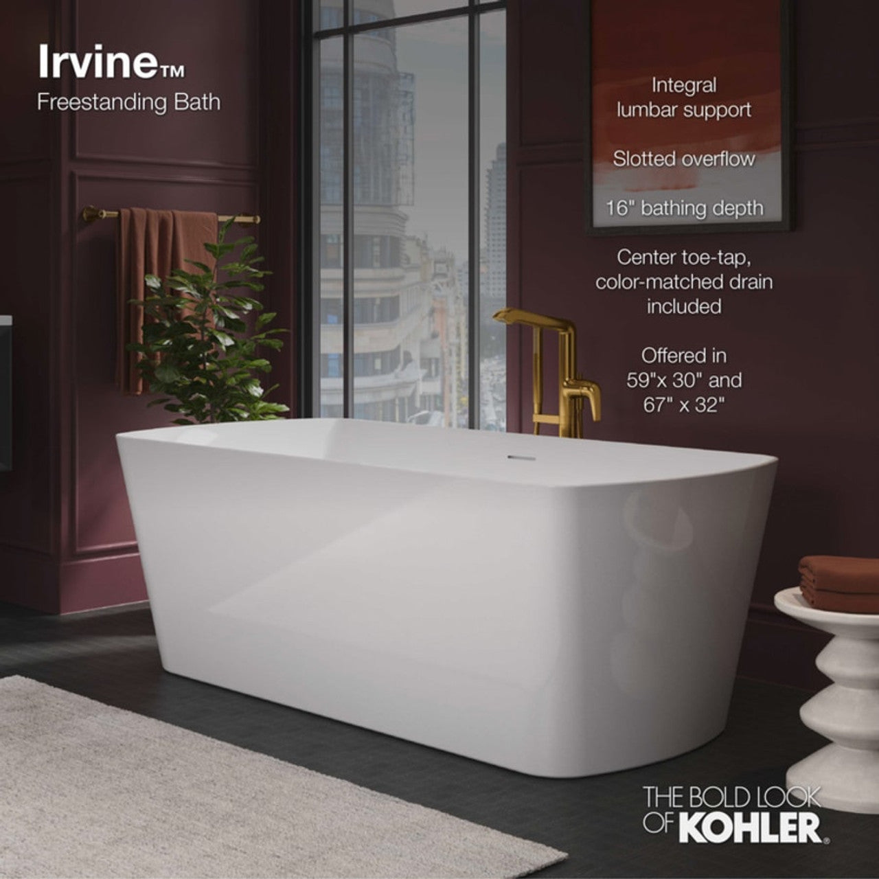 Kohler Freestanding Tub