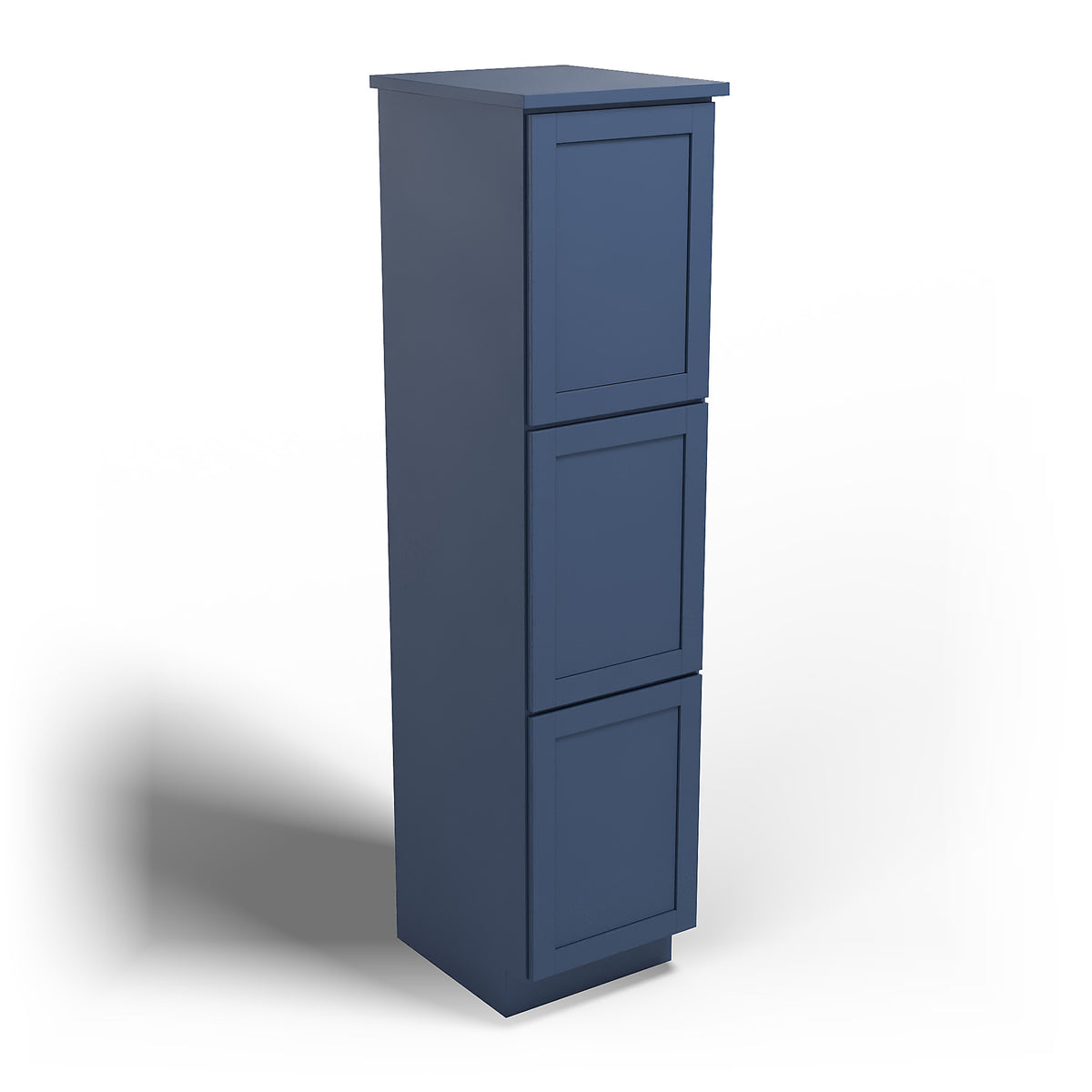 Special Order - 78" x 18" x 21" Linen Cabinet Concord Blue Bathroom Concord Blue GHI Linen Cabinets SPCCB Special Order