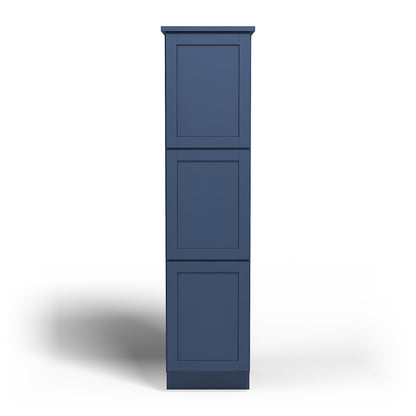 Special Order - 78" x 18" x 21" Linen Cabinet Concord Blue Bathroom Concord Blue GHI Linen Cabinets SPCCB Special Order