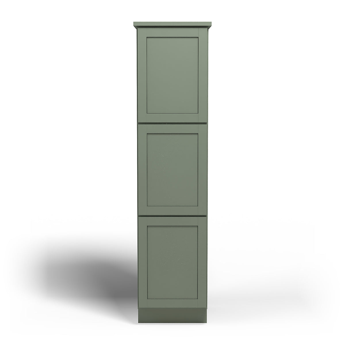 Special Order - 78" x 18" x 21" Linen Cabinet Forest Green - L781821