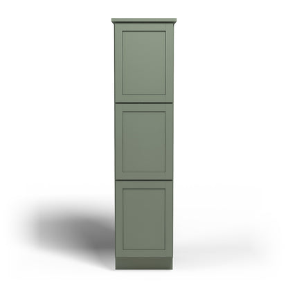 Special Order - 78" x 18" x 21" Linen Cabinet Forest Green - L781821