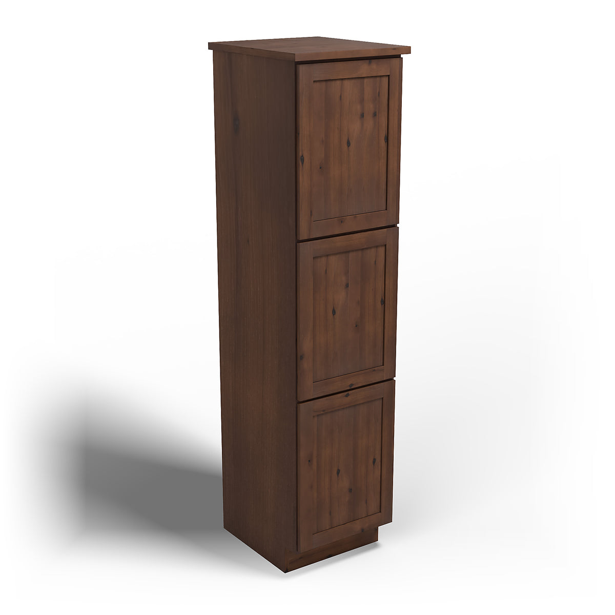 Special Order - 78" x 18" x 21" Linen Cabinet Rustic Walnut - L781821 Bathroom GHI Linen Cabinets Rustic Walnut Special Order SPRWS