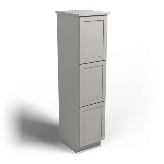 Special Order - 78" x 18" x 21" Linen Cabinet Stone Harbor Gray - L781821 Bathroom GHI Linen Cabinets Special Order SPSHG Stone Harbor Gray