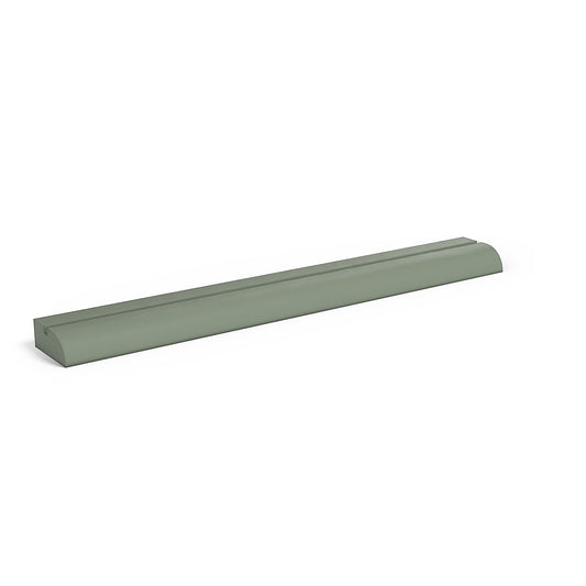 Special Order - 7" Light Rail Molding Forest Green - LRMS7