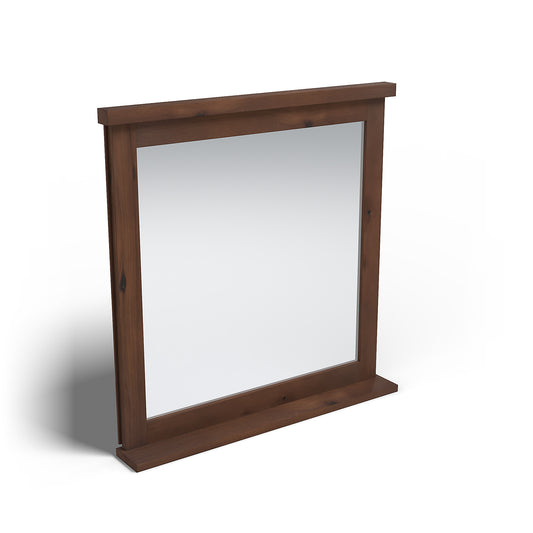 Special Order - 30" x 30" Mirror Rustic Walnut - M3030 Bathroom GHI GHI Accessories Mirrors Rustic Walnut Special Order SPRWS
