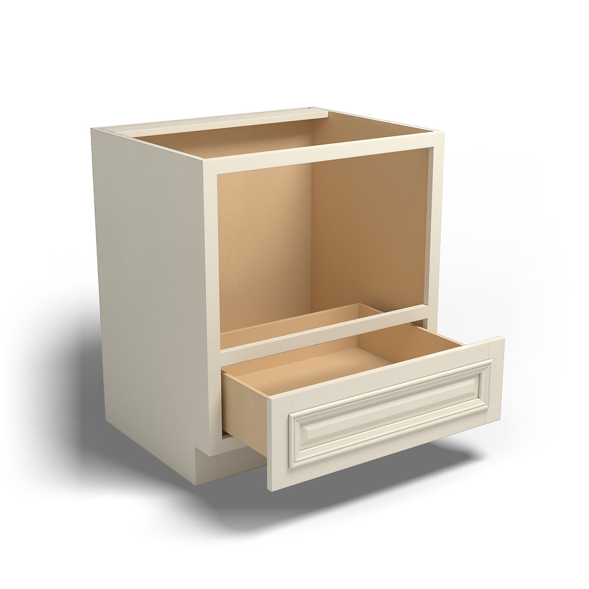 Special Order - 30" Microwave Base Cabinet Nantucket Linen - MB30 Base Cabinets GHI GHI Accessories Microwave Cabinets Nantucket Linen Special Order SPNTL