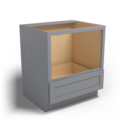 Special Order - 30" Microwave Base Cabinet Pacific Gray - MB30 Base Cabinets GHI GHI Accessories Microwave Cabinets Pacific Gray Special Order SPPGS