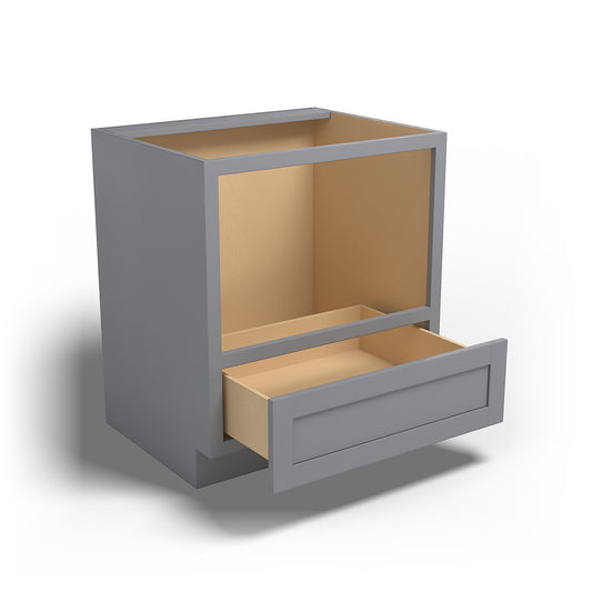 Special Order - 30" Microwave Base Cabinet Pacific Gray - MB30 Base Cabinets GHI GHI Accessories Microwave Cabinets Pacific Gray Special Order SPPGS