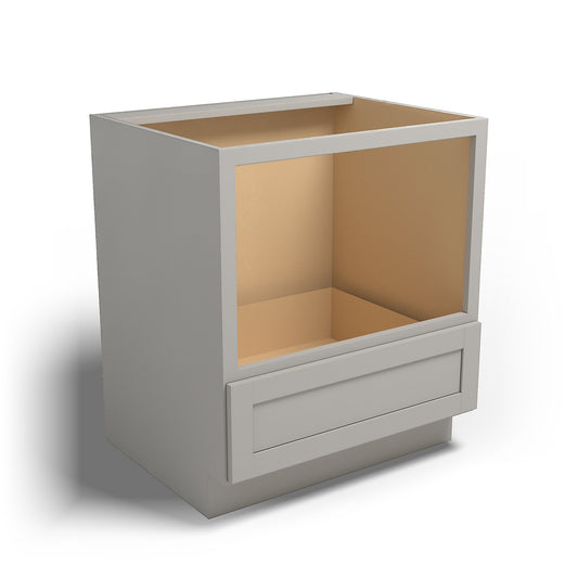 Special Order - 30" Microwave Base Cabinet Stone Harbor Gray - MB30 Base Cabinets GHI Microwave Cabinet Special Order SPSHG Stone Harbor Gray