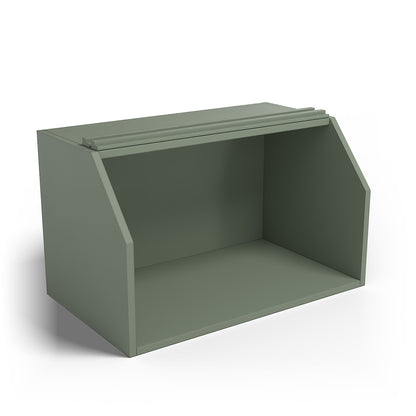 Special Order - 30" x 18" Microwave Shelf Cabinet Forest Green - MC3018