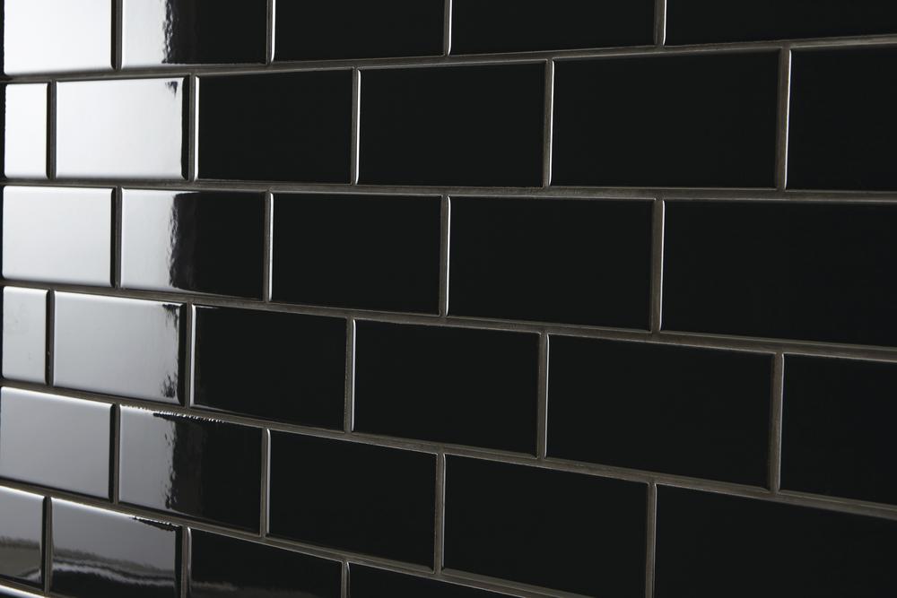 Monochrome Black 3x6 Subway