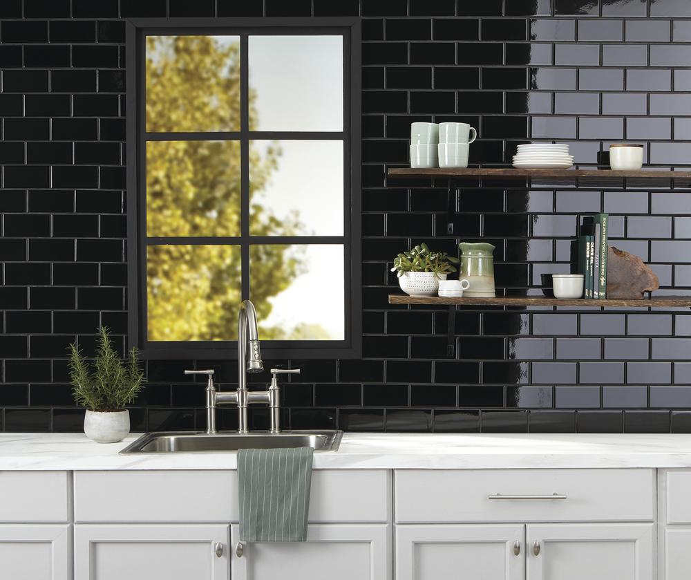 Monochrome Black 3x6 Subway