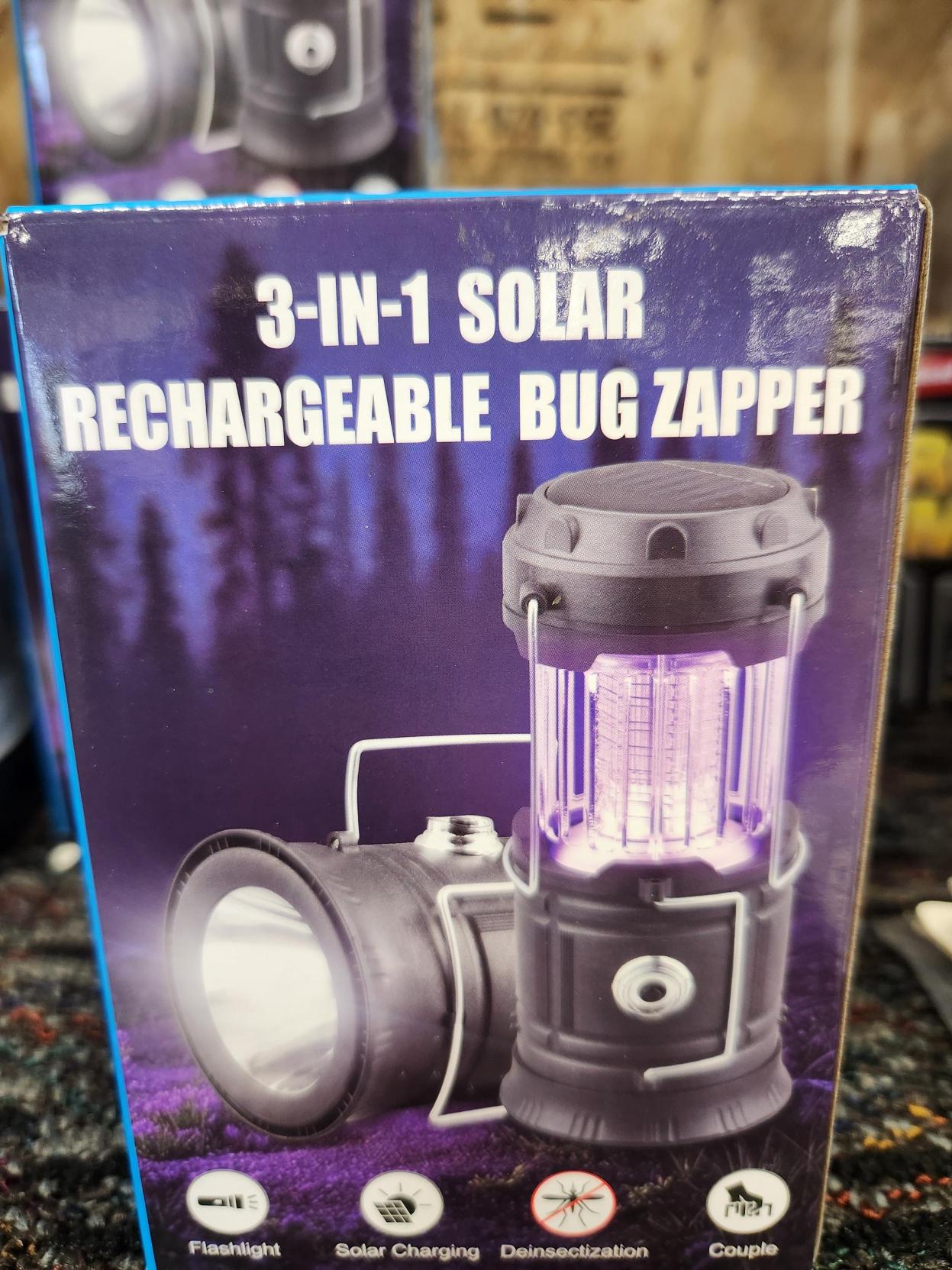 Solar Bug Zapper/Lantern