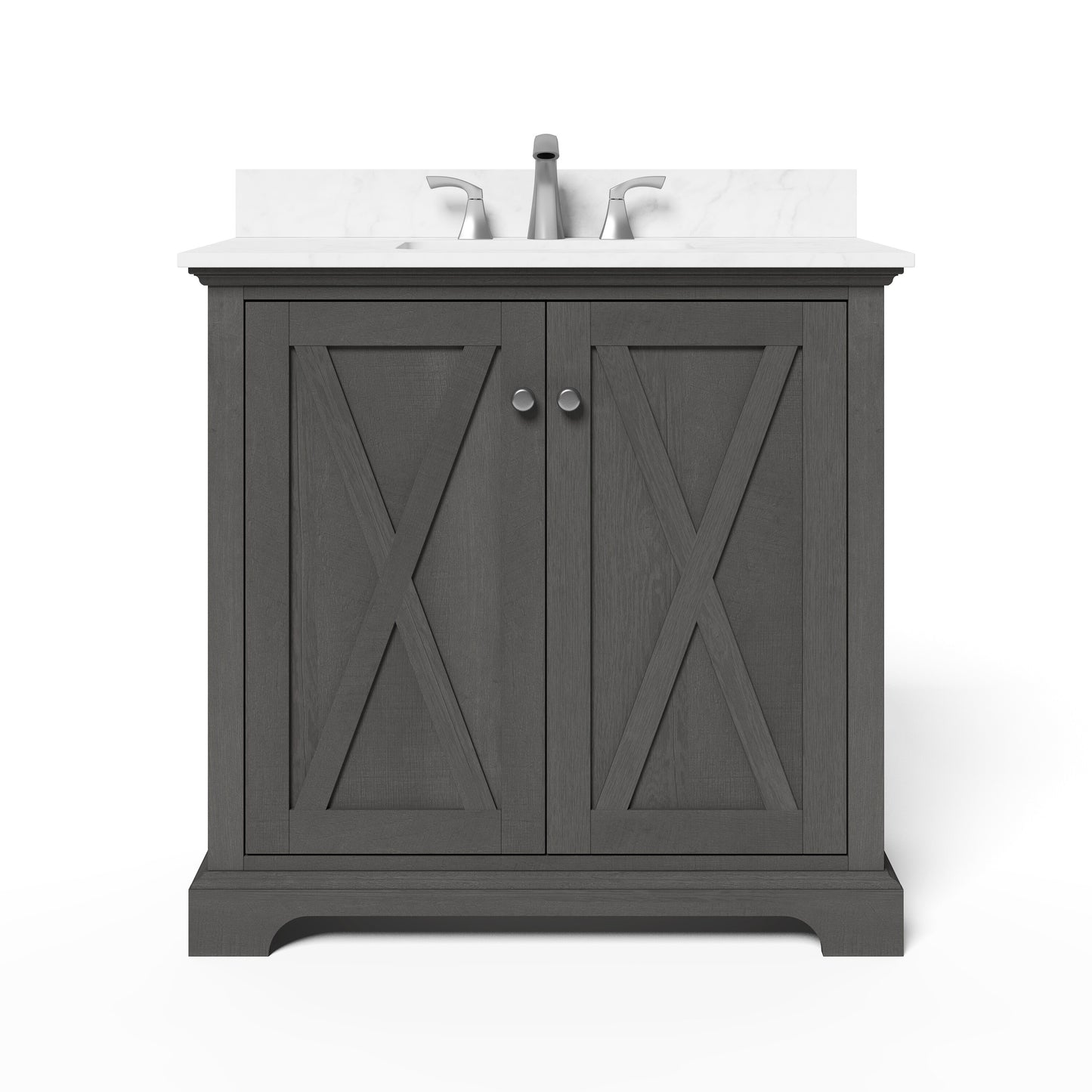 Mulberry Gray Vanity Set 36" _onetimefalse Vanity Sets