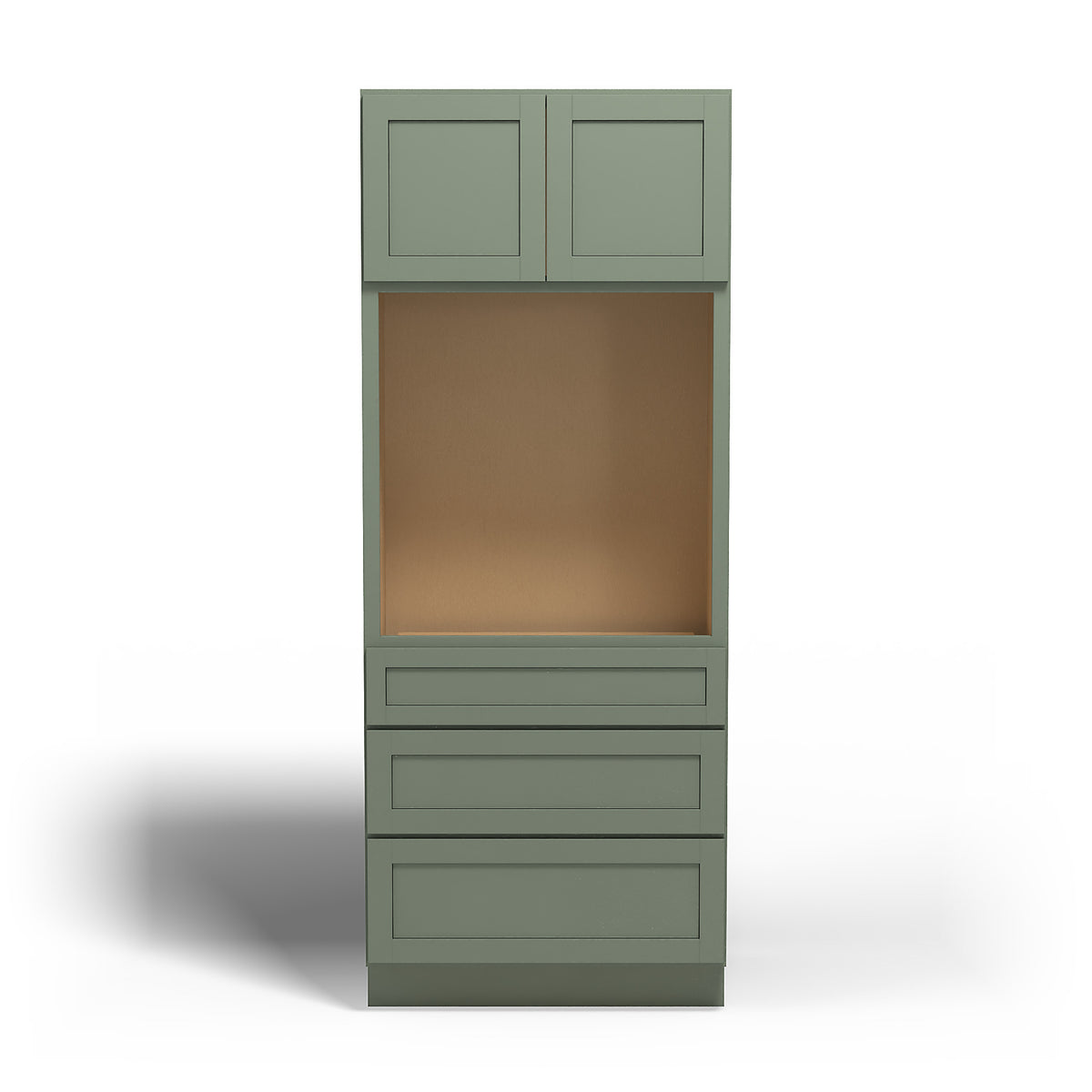 Special Order - 33" x 24" x 84" Oven Cabinet Forest Green - OU332484