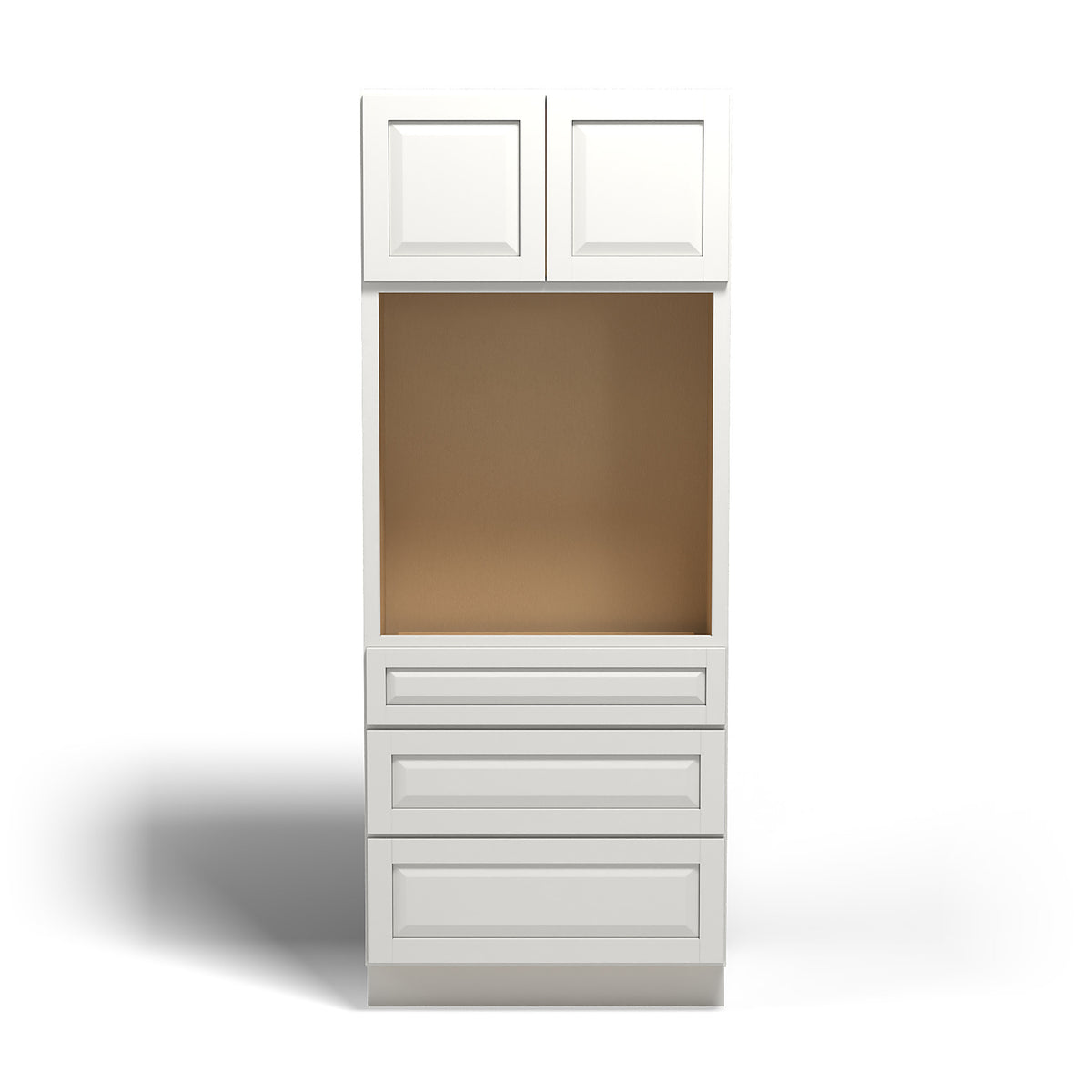 Special Order - 33" x 24" x 84" Oven Cabinet Newport White - OU332484 GHI GHI Accessories Newport White Oven Cabinets Special Order SPNPW