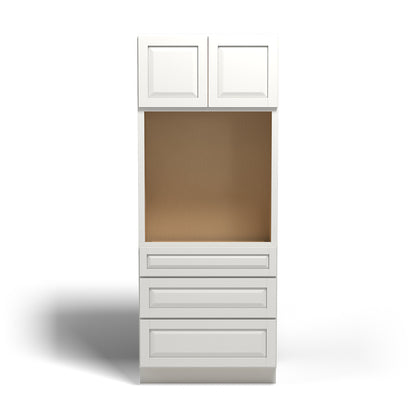 Special Order - 33" x 24" x 84" Oven Cabinet Newport White - OU332484 GHI GHI Accessories Newport White Oven Cabinets Special Order SPNPW
