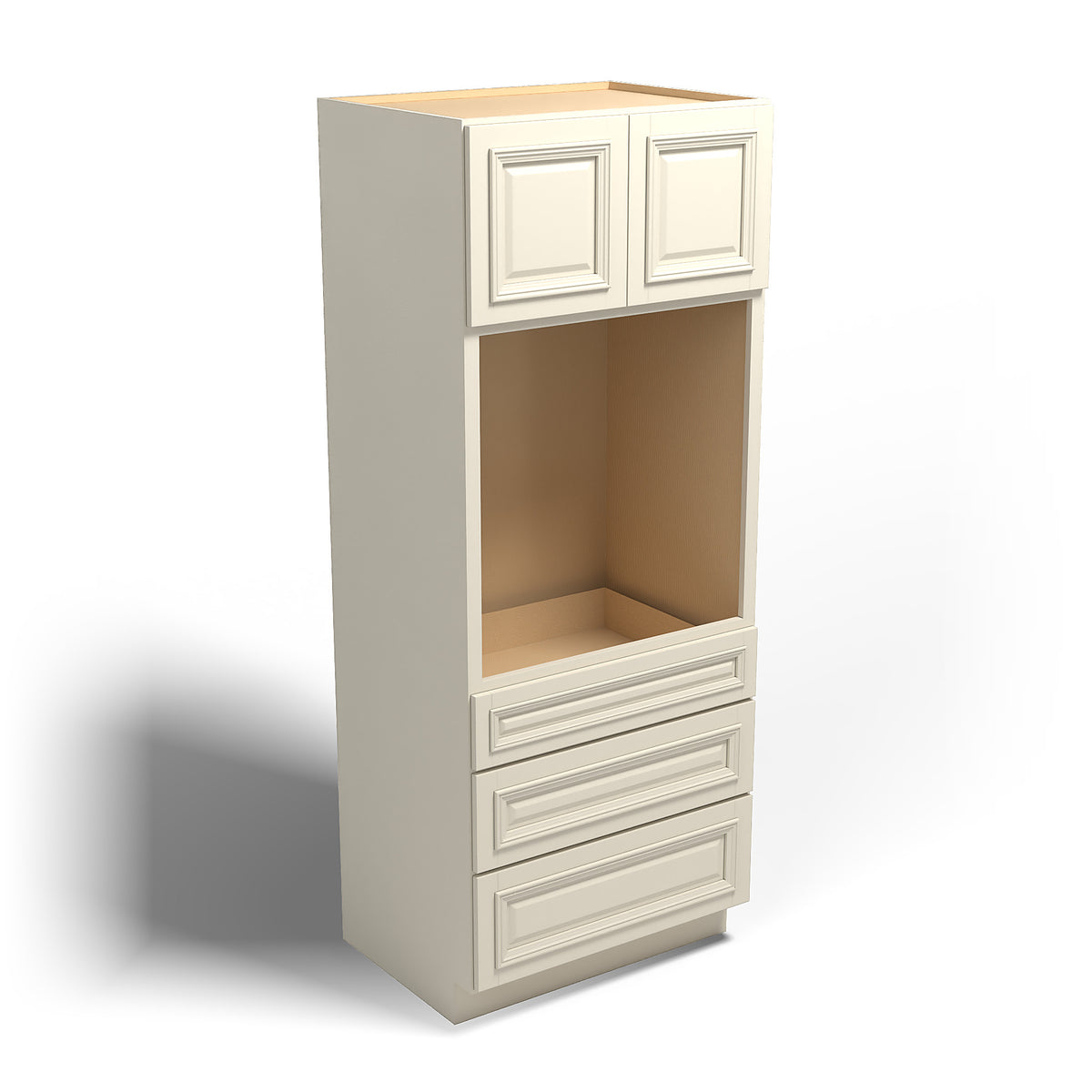 Special Order - 33" x 24" x 84" Oven Cabinet Nantucket Linen - OU332484 GHI GHI Accessories Nantucket Linen Oven Cabinets Special Order SPNTL