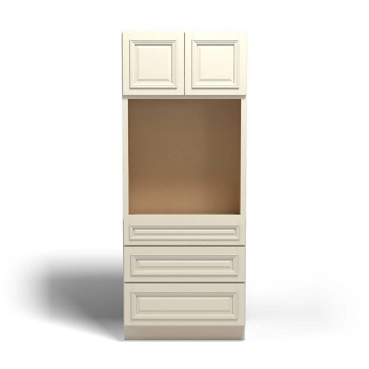 Special Order - 33" x 24" x 84" Oven Cabinet Nantucket Linen - OU332484 GHI GHI Accessories Nantucket Linen Oven Cabinets Special Order SPNTL