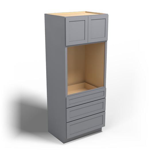 Special Order - 33" x 24" x 84" Oven Cabinet Pacific Gray - OU332484 GHI GHI Accessories Oven Cabinets Pacific Gray Special Order SPPGS