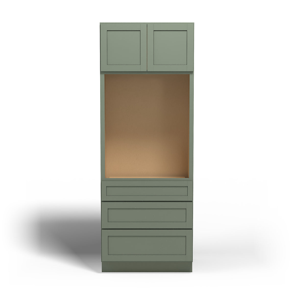 Special Order - 33" x 24" x 90" Oven Cabinet Forest Green - OU332490