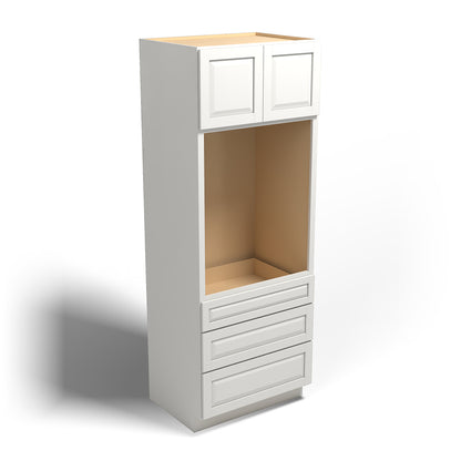 Special Order - 33" x 24" x 90" Oven Cabinet Newport White - OU332490 GHI GHI Accessories Newport White Oven Cabinets Special Order SPNPW