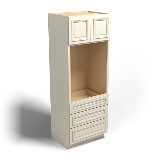 Special Order - 33" x 24" x 90" Oven Cabinet Nantucket Linen - OU332490 GHI GHI Accessories Nantucket Linen Oven Cabinets Special Order SPNTL
