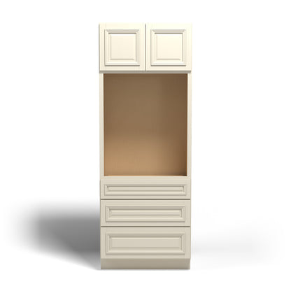 Special Order - 33" x 24" x 90" Oven Cabinet Nantucket Linen - OU332490 GHI GHI Accessories Nantucket Linen Oven Cabinets Special Order SPNTL