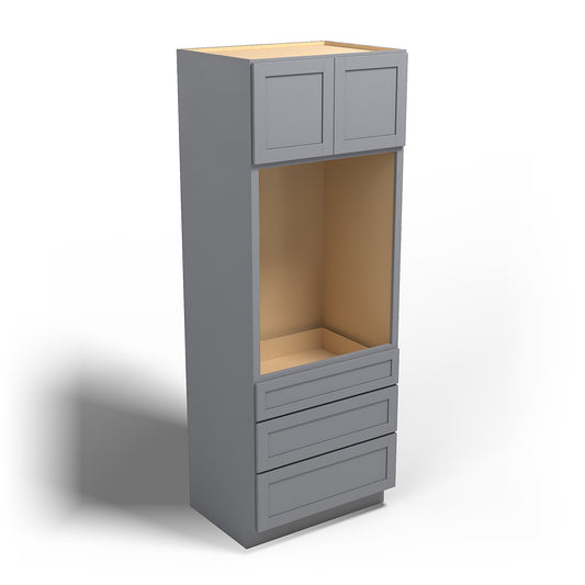 Special Order - 33" x 24" x 90" Oven Cabinet Pacific Gray - OU332490 GHI GHI Accessories Oven Cabinets Pacific Gray Special Order SPPGS