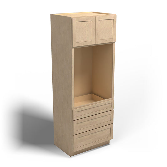 Special Order - 33" x 24" x 90" Oven Cabinet Sonona Wheat - OU332490 GHI GHI Accessories Oven Cabinets Sonona Wheat Special Order SPSNW