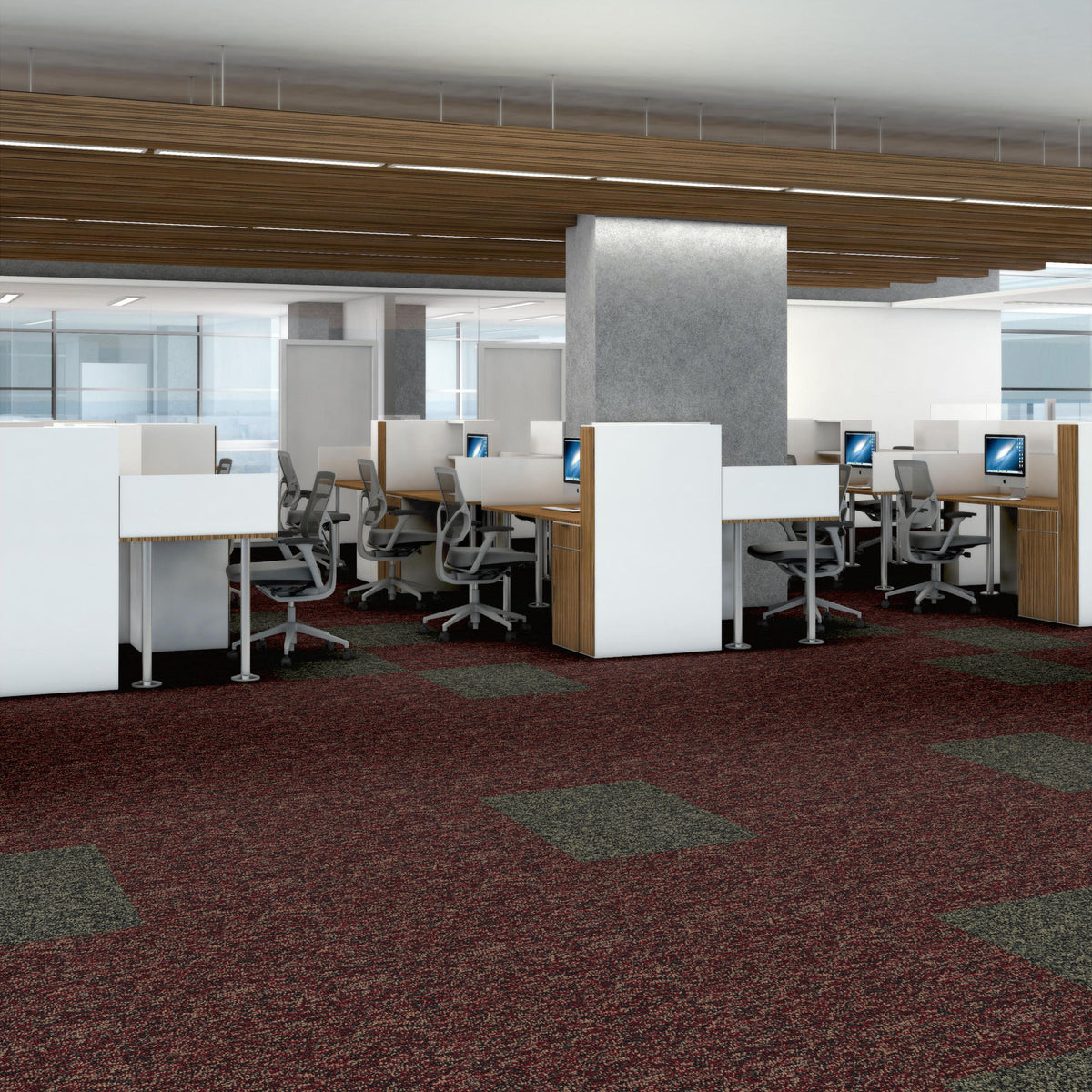 Shaw Carpet Tile Hold The Line In store location-set published-all-channels