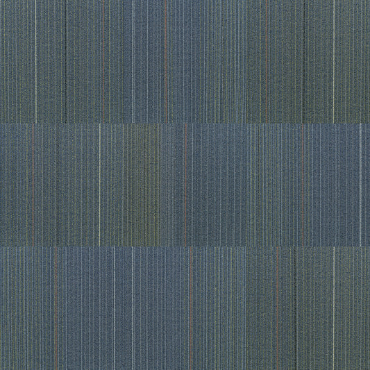 Shaw Disperse Flyway carpet tiles installed