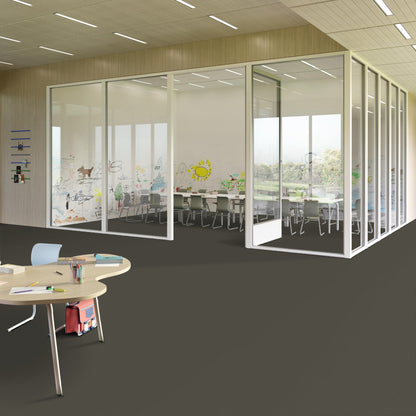 Shaw Carpet Tile Taupe In store location-set published-all-channels