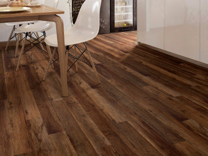 Tarkett ProGen vinyl plank in Carmine, installed