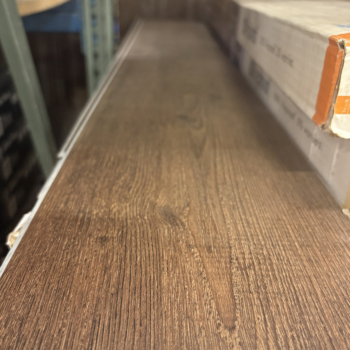 Reclaimed vinyl plank, full plank