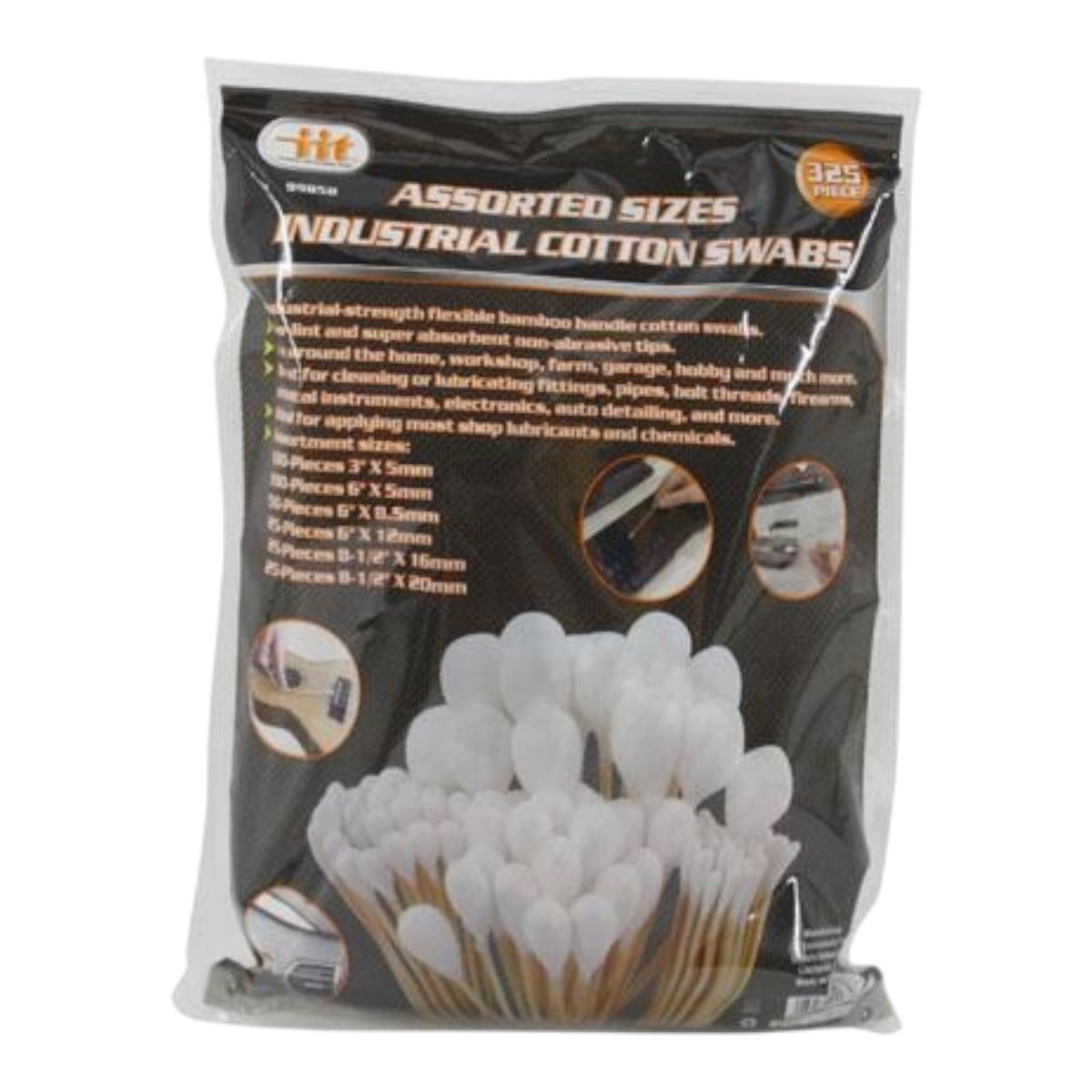 325 Piece Assorted Sizes Bamboo Cotton Swabs - GDM Habitat for Humanity ReStore