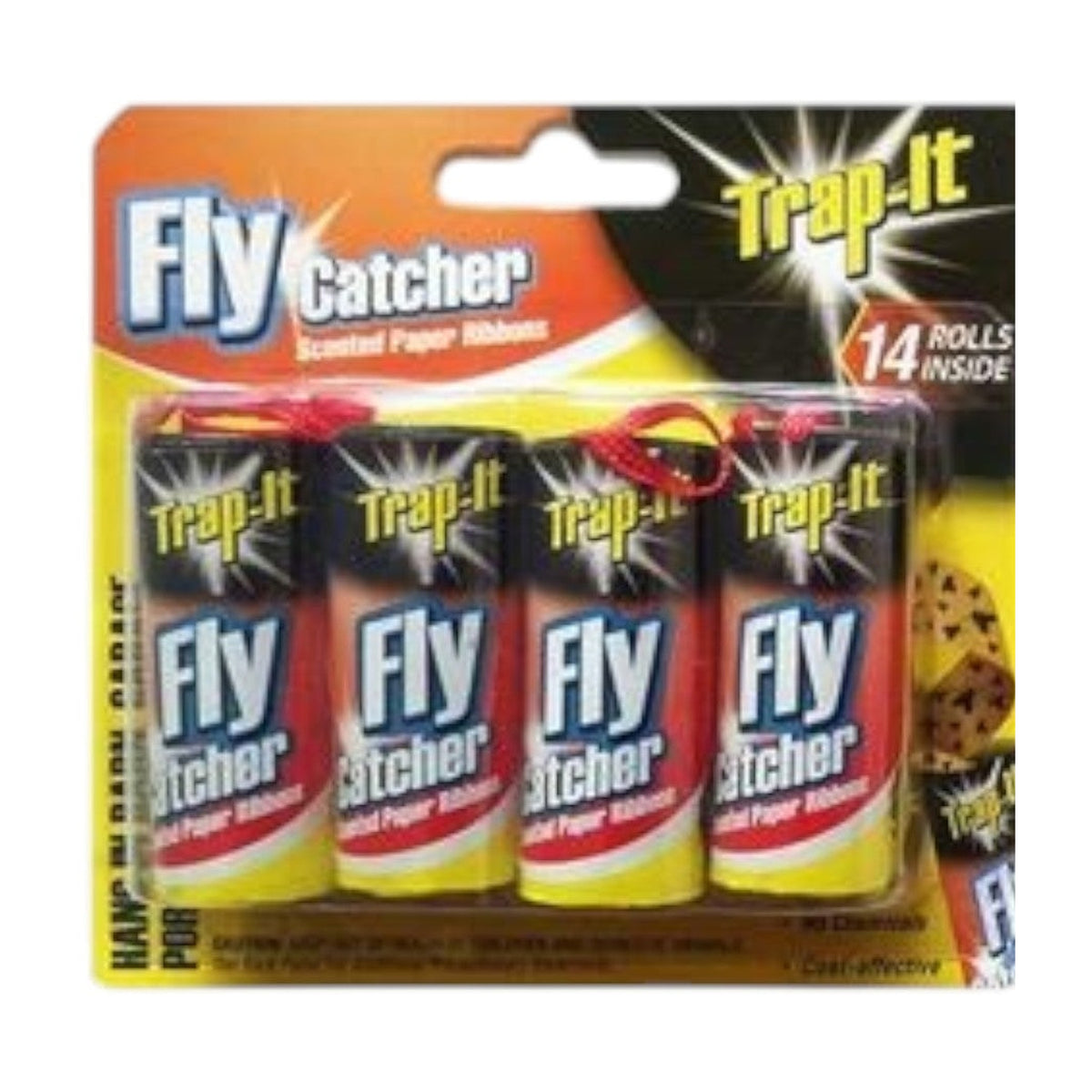 Trap-It Fly Catcher scented paper ribbons, 4 pack - GDM Habitat for Humanity ReStore