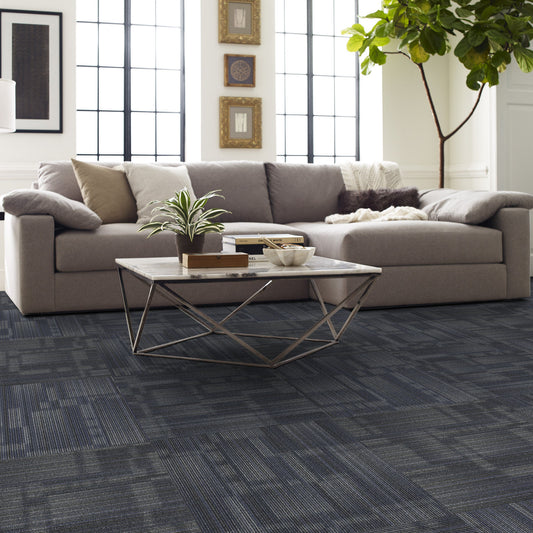 Patcraft Experience carpet tile in Solution, room scene