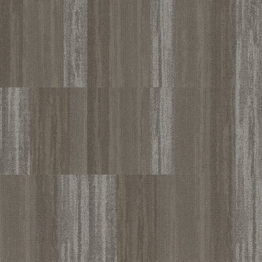 Shaw Sea Edge carpet tile in Village Cloud, installed