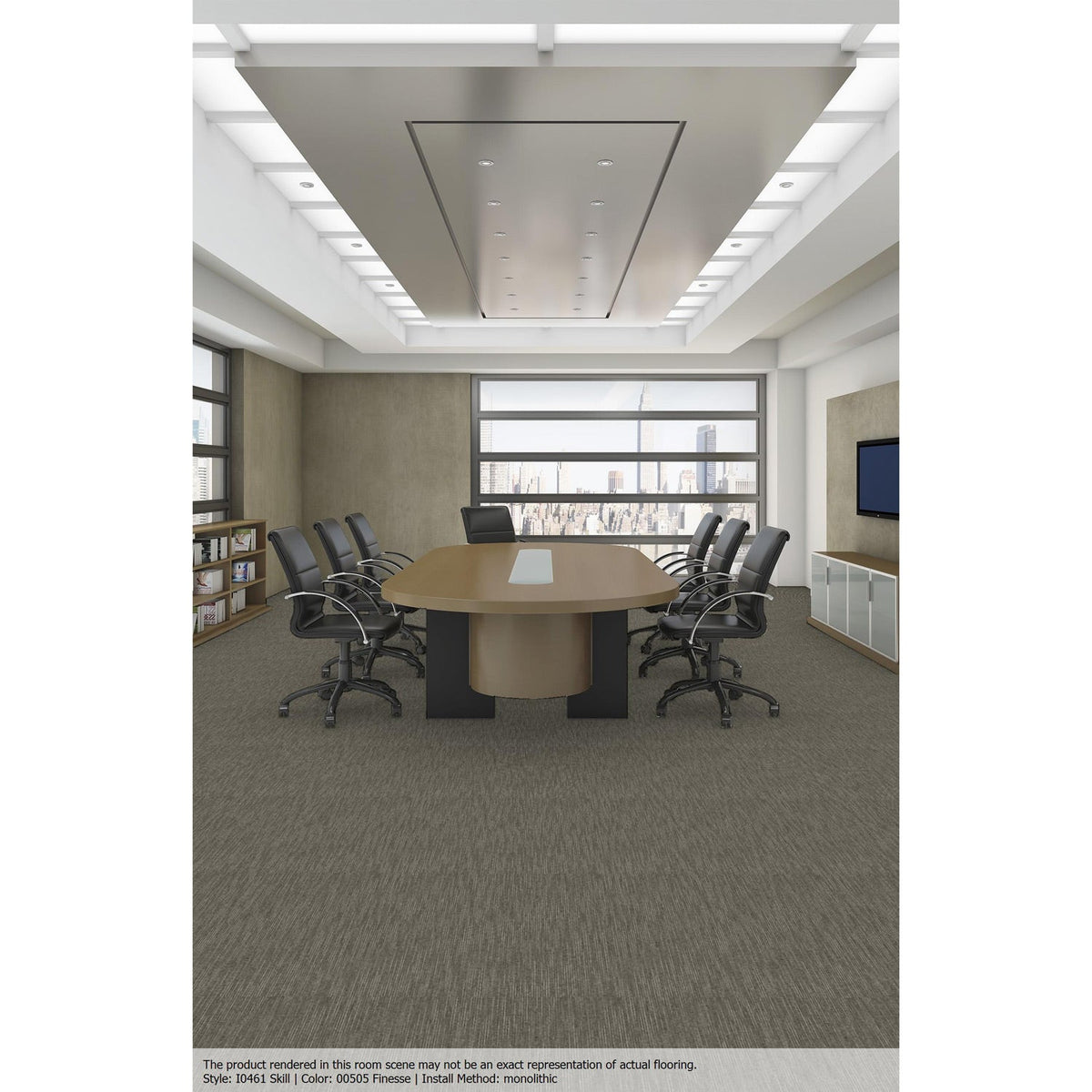Patcraft Skill carpet tile in Finesse, room scene